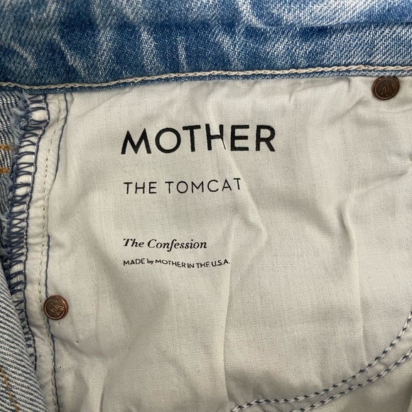 MOTHER Superior | The Tomcat The Confession Size 25 Distressed Button Fly - Picture 4 of 13